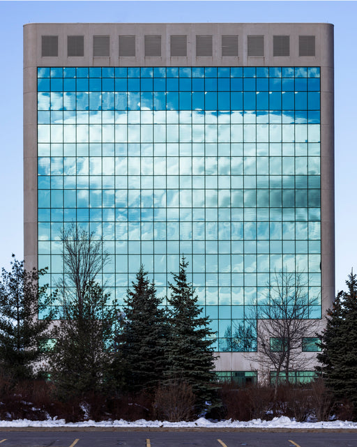Reflecting façade, Technoparc, Kanata
