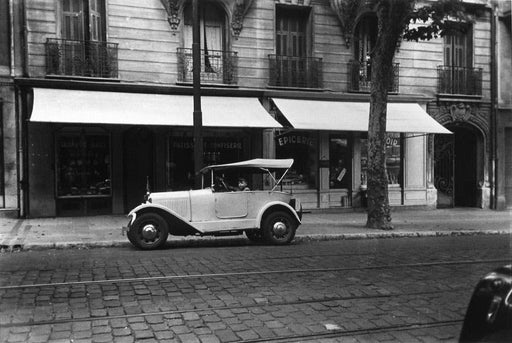 Boy in a car, Nice France - George S. Zimbel
