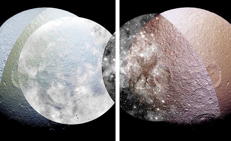 The Colours of Tethys (300 meters per pixel) - Sanaz Mazinani | FFOTO