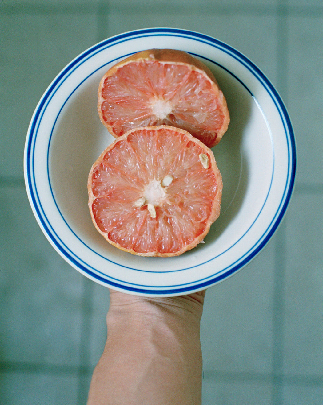 Grapefruit and Arm