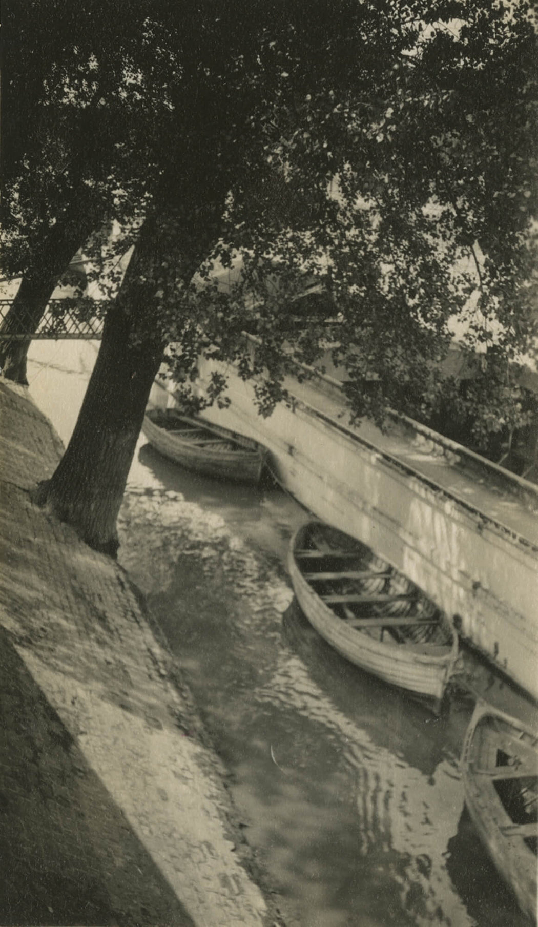 Untitled [Boats on the Seine], Paris