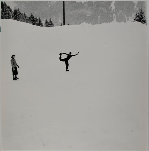 Untitled (Skater And Watcher)
