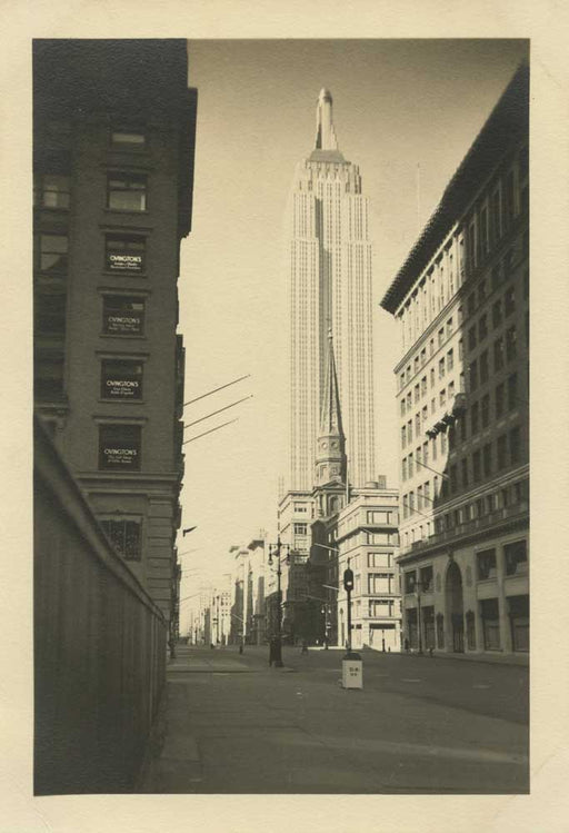 FFOTO-Alexander Artway-Empire State Building, 39th St. & 5th Ave.