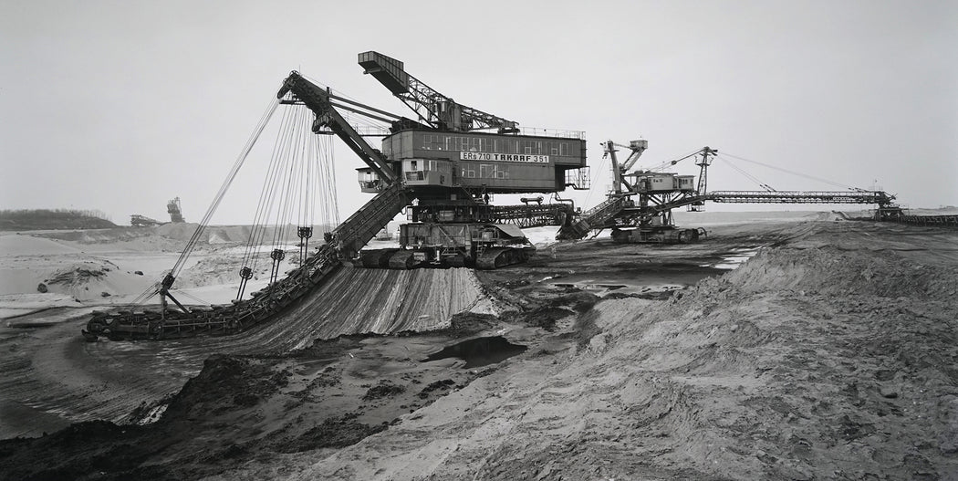 Bucket Chain Excavator, Lignite Mine, Profen, Germany