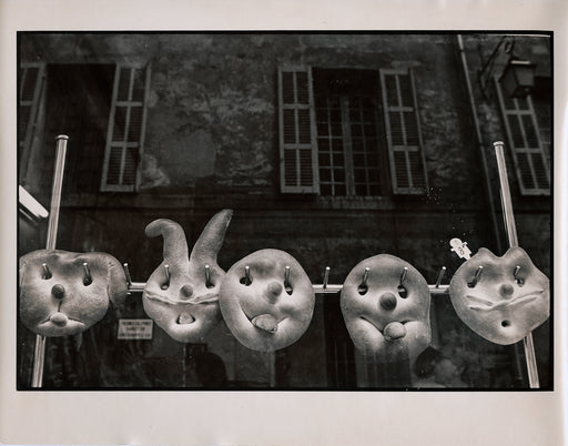 French Bread Faces (vintage print)