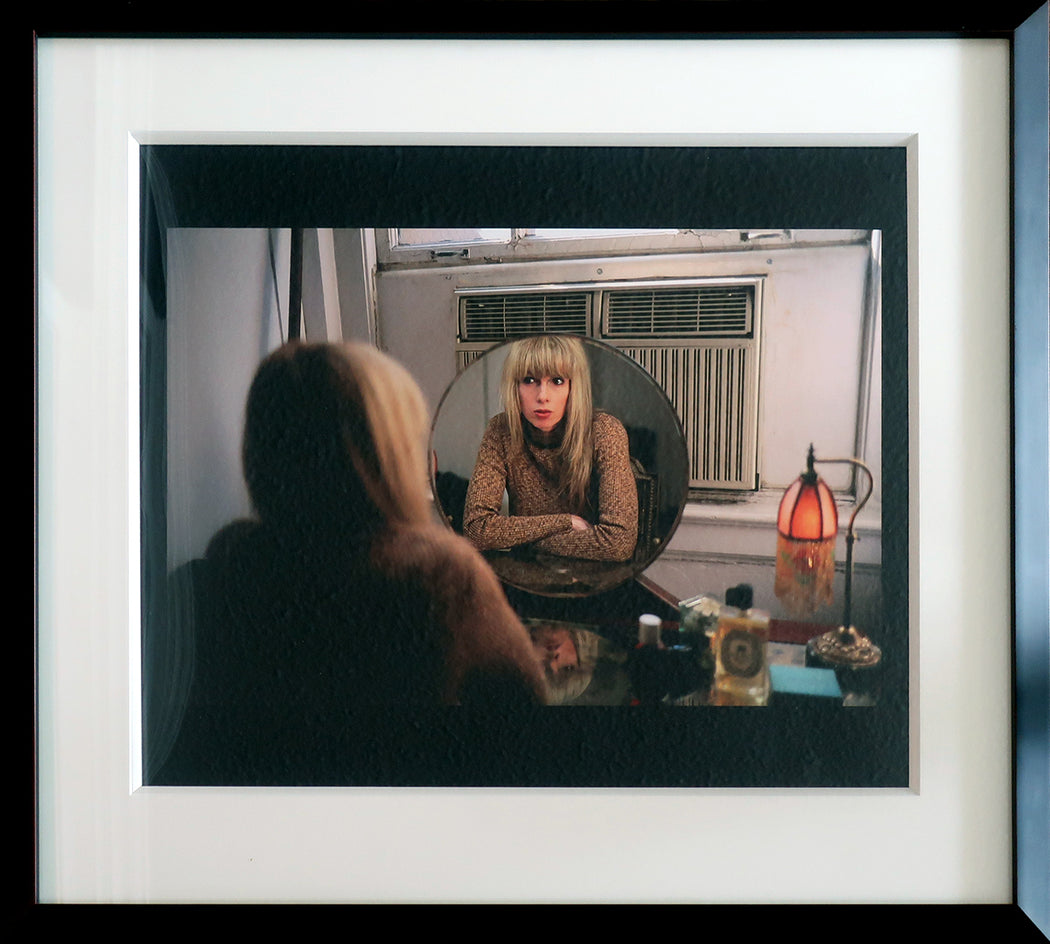 Joey in my mirror, Berlin, 1992 & Joey in my vanity mirror, NYC, 1999