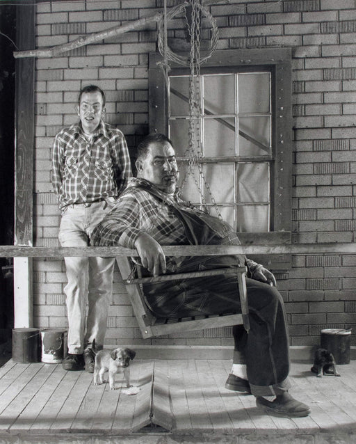 FFOTO-Shelby Lee Adams-Brice and Crow on Porch