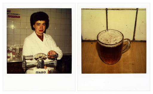 Leningrad beer basement - diptych