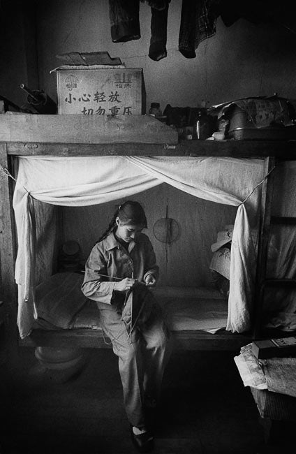 Worker in a Factory Dormitory, Kunming, China