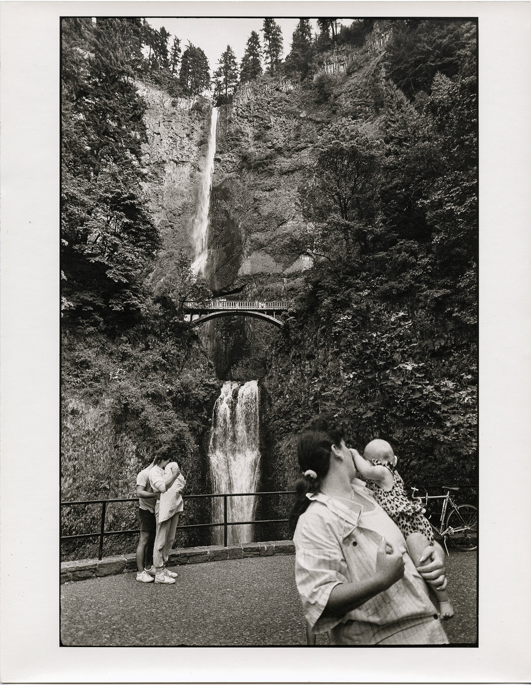 Multnomah Falls (vintage print)