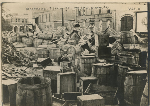 Destruction $150,000 of Whiskey, Girard, Alabama