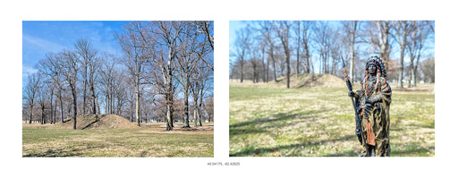 He-Clears-A-Path at the Newark Mound Site, Ohio