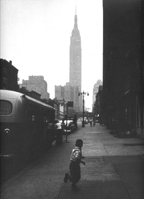 Boy + Empire State Bldg NYC