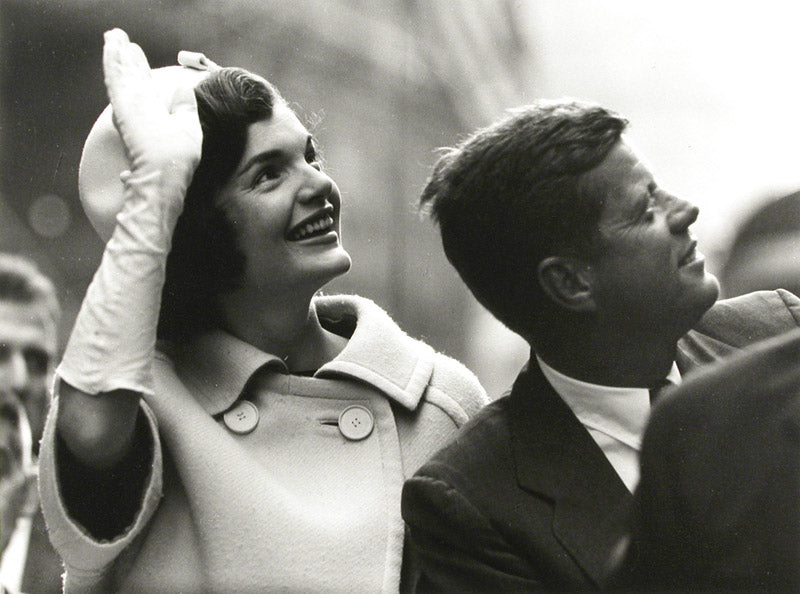 Jacqueline + John Kennedy (closeup) NYC