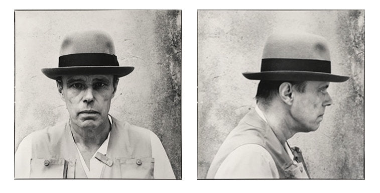 Joseph Beuys, Frontal and Profile Views - Arnaud Maggs | FFOTO