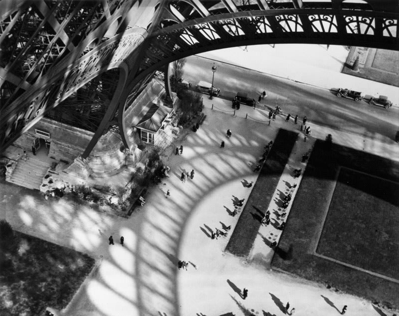 Shadows of the Eiffel Tower - André Kertész | FFOTO
