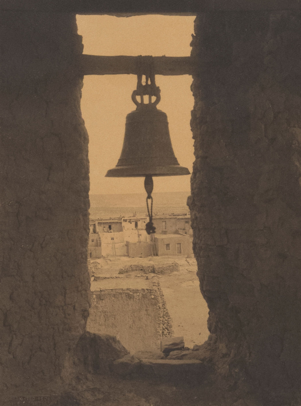 The Bell Tower of Acoma - Edward Sheriff Curtis | FFOTO