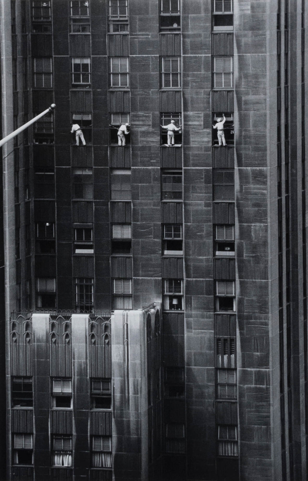 FFOTO-Inge Morath-Forty-Eighth Street window washers, New York City, USA