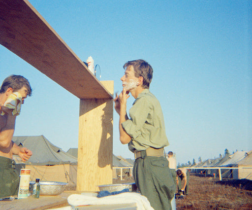 Shaving, Canadian Forces Base Valcartier - Sunil Gupta | FFOTO